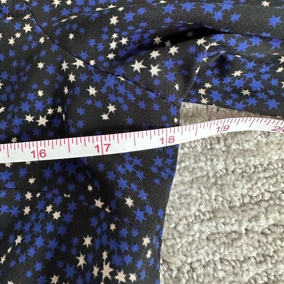 Michael Kors Women's Star Lock Zip Shirt Size S - Picture 8 of 8
